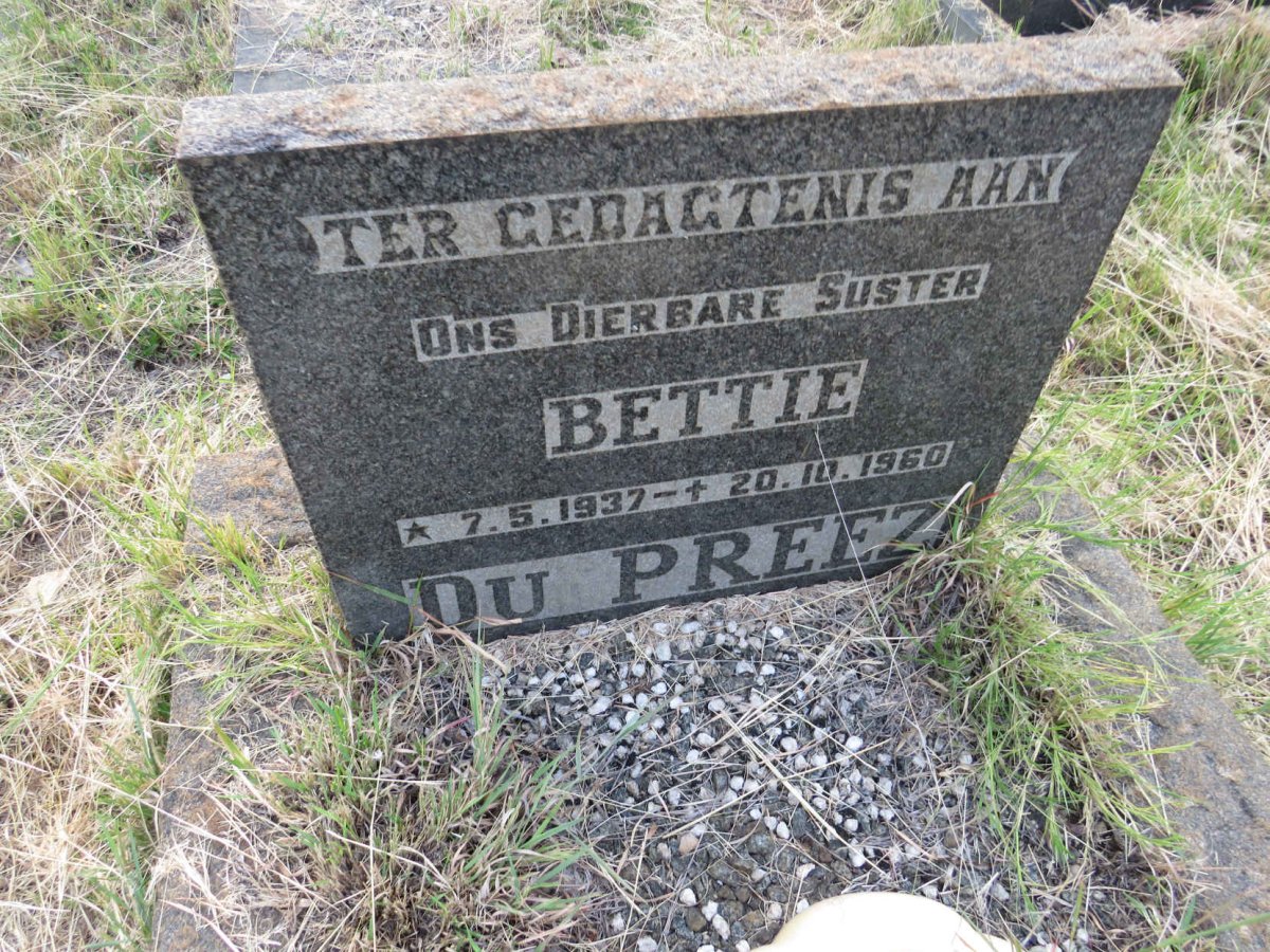 PREEZ Bettie, du 1937-1960