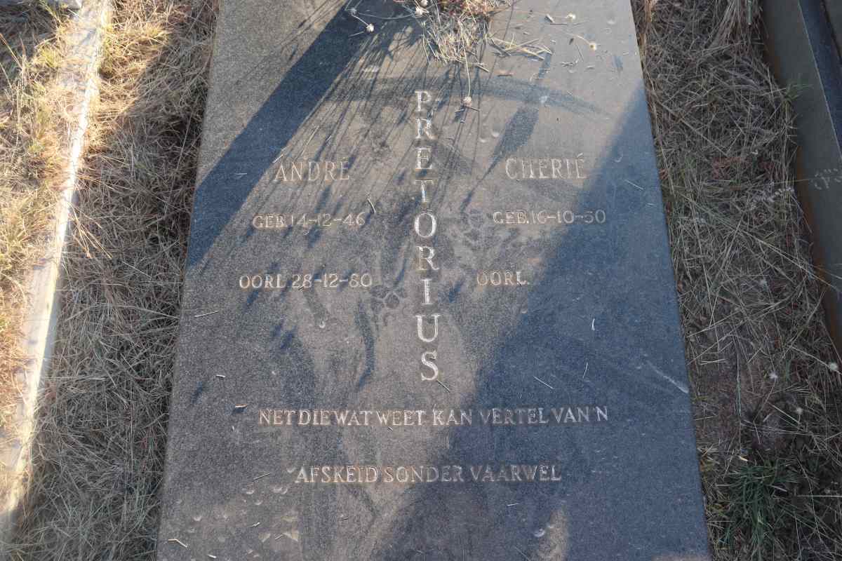 PRETORIUS Andre 1946-1980 & Cherie 1950- 