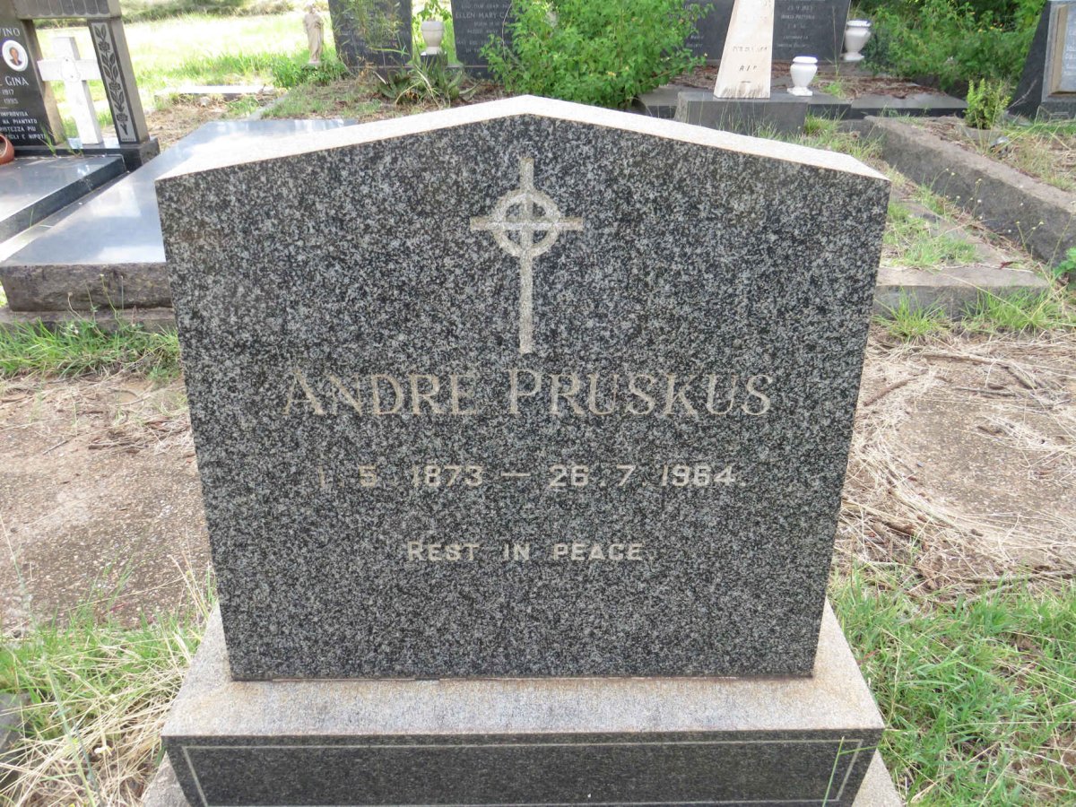 PRUSKUS Andre 1873-1964