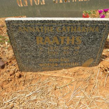 RAATHS Annatjie Catharina 1972-2021