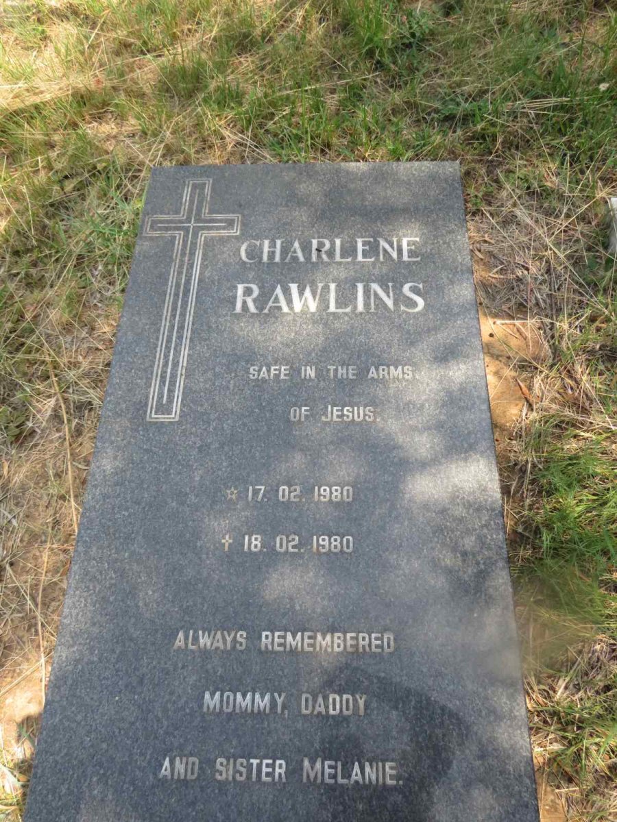 RAWLINS Charlene 1980-1980