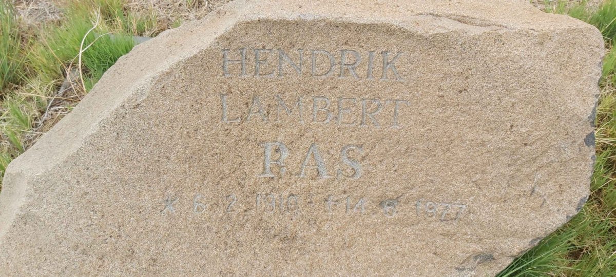 RAS Hendrik Lambert 1910-1977