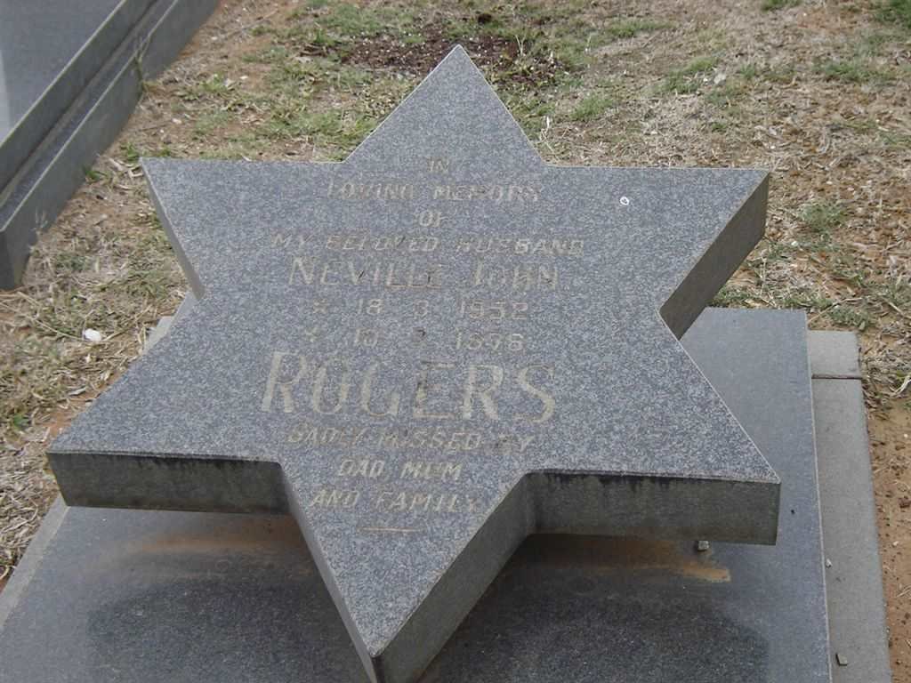 ROGERS Neville John 1952-1976