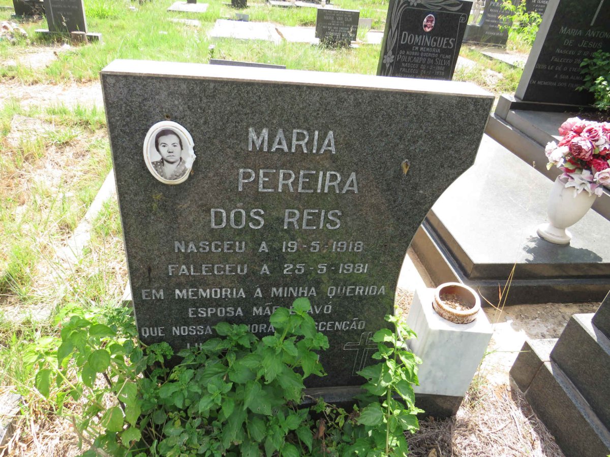 REIS Maria Pereira, dos 1918-1981