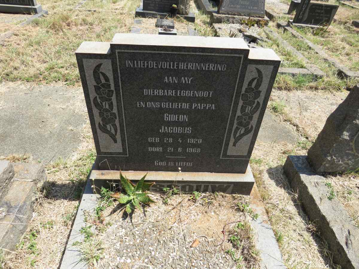 ROSSOUW Gideon Jacobus 1920-1968