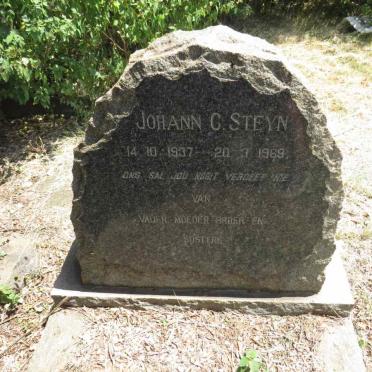 STEYN Johann C. 1937-1969