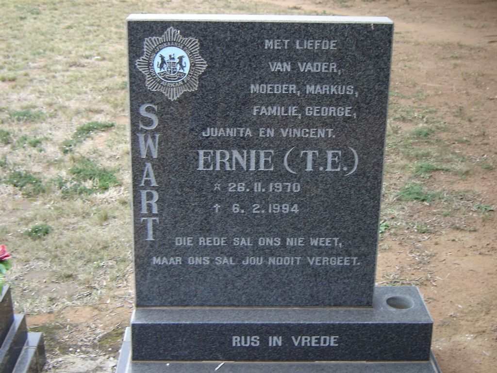 SWART Ernie 1970-1994