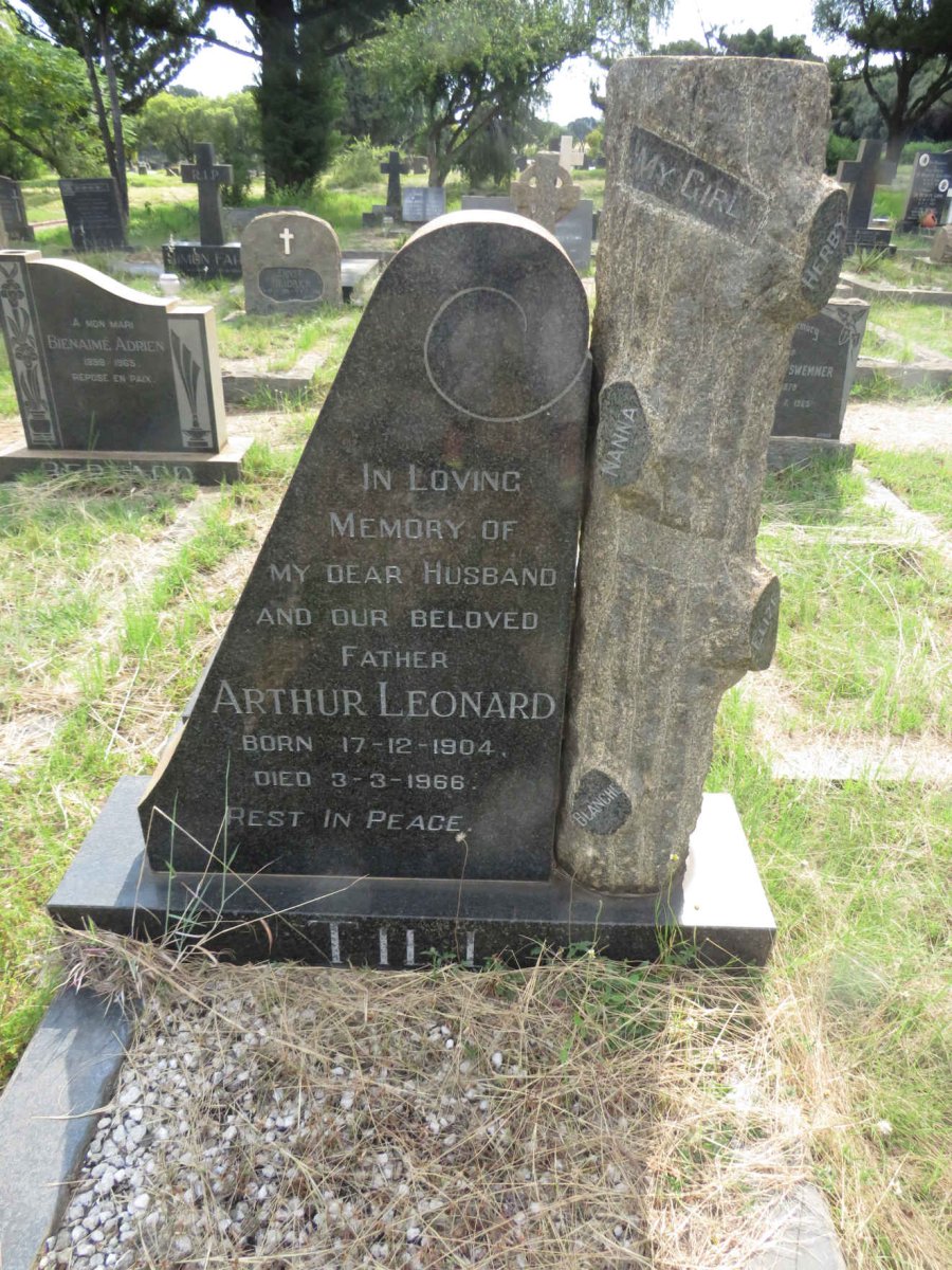 TILL Arthur Leonard 1904-1966