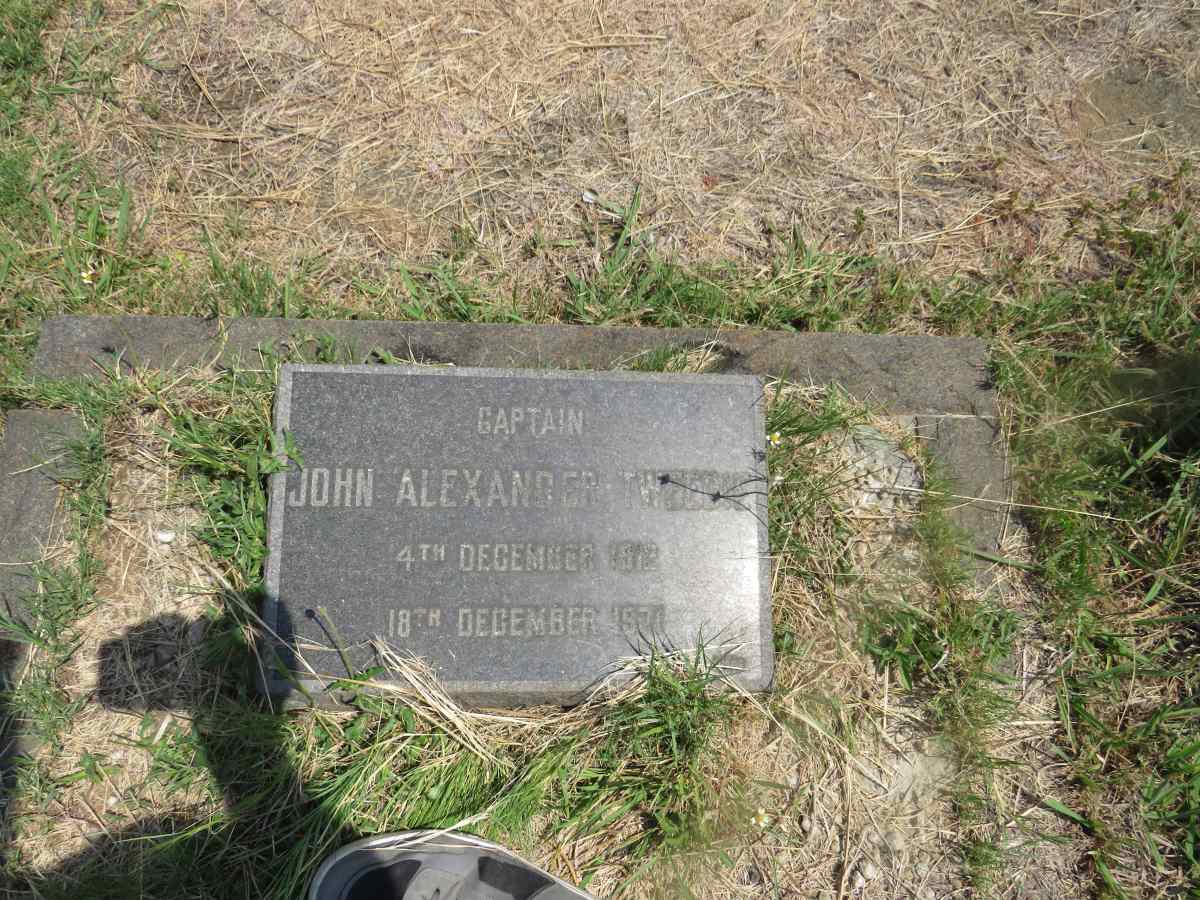 TWEEDIE John Alexander 1912-1972