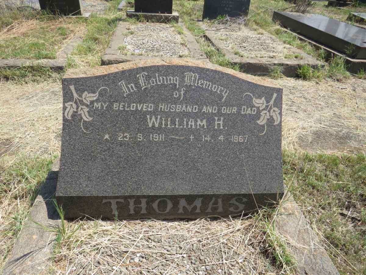 THOMAS William H. 1911-1967