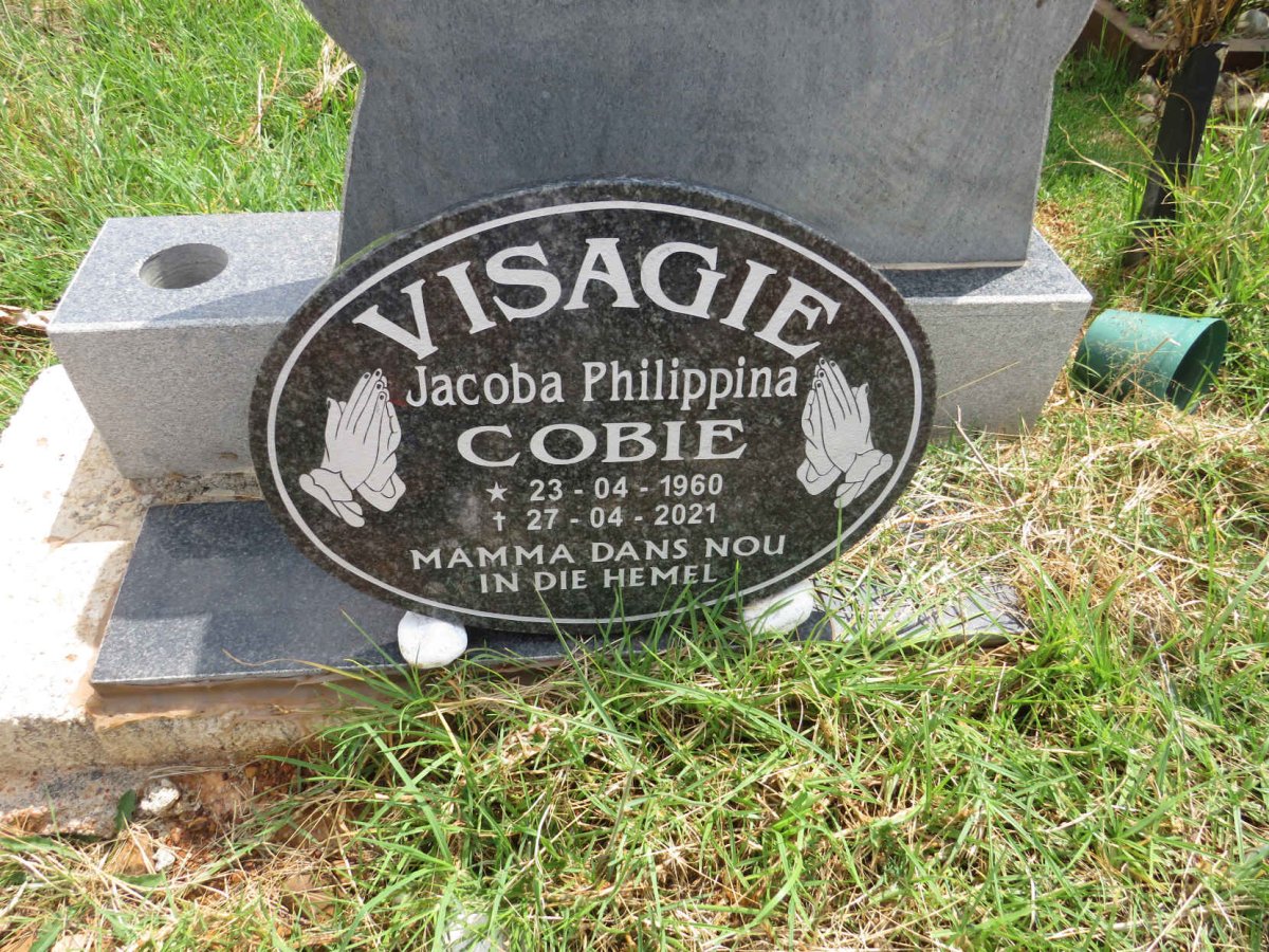 VISAGIE Jacoba Philippina 1960-2021