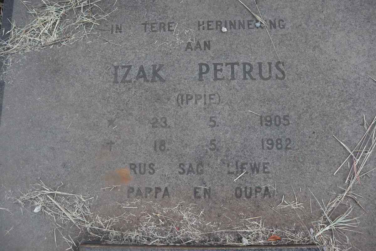 VILLIERS Izak Petrus, de 1905-1982 & Levenia Catherine FRANCES 1904-1995_2