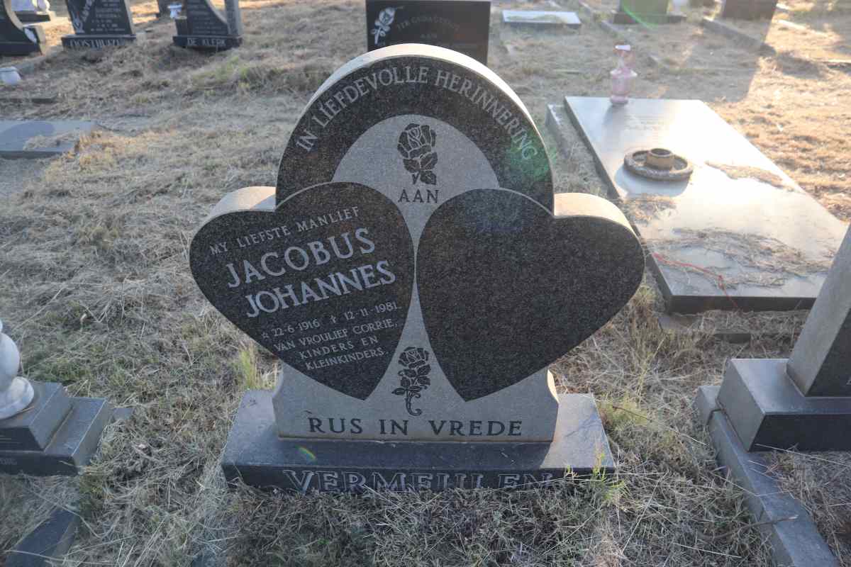 VERMEULEN Jacobus Johannes 1916-1981