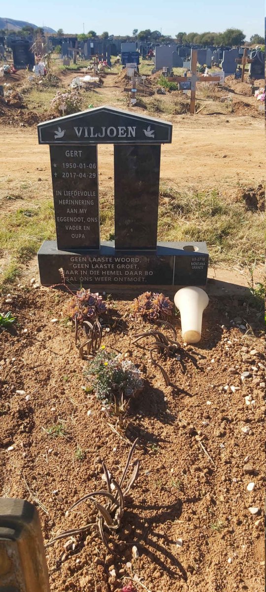 VILJOEN Gert 1950-2017