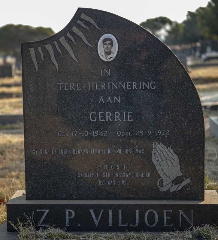 VILJOEN Z.P. 1942-1973