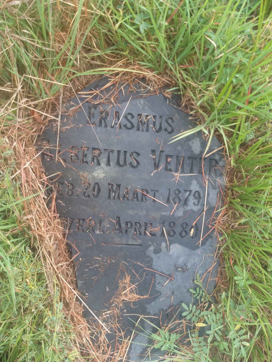 VENTER Erasmus Albertus 1879-1880