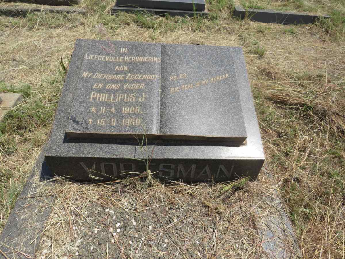 VORTSMAN Phillipus J. 1908-1968