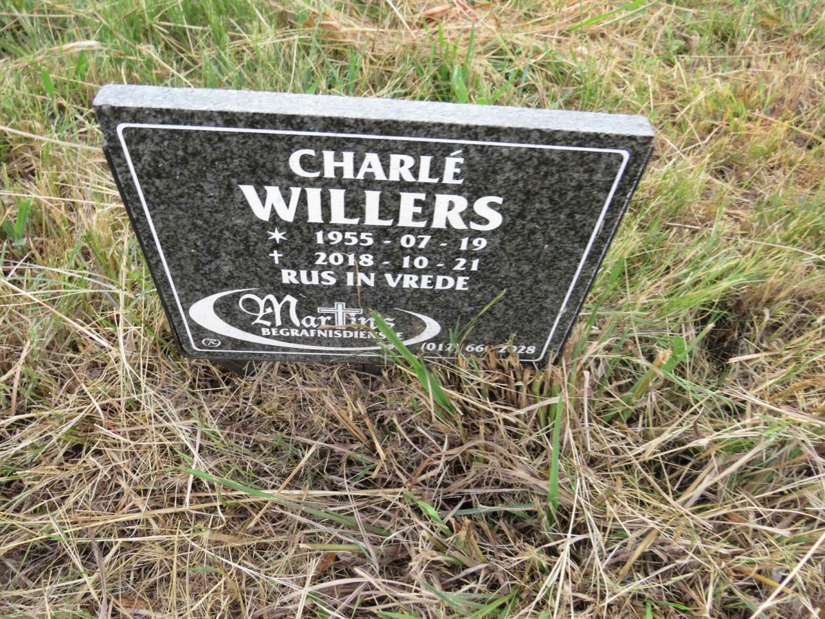 WILLERS Charle 1955-2018