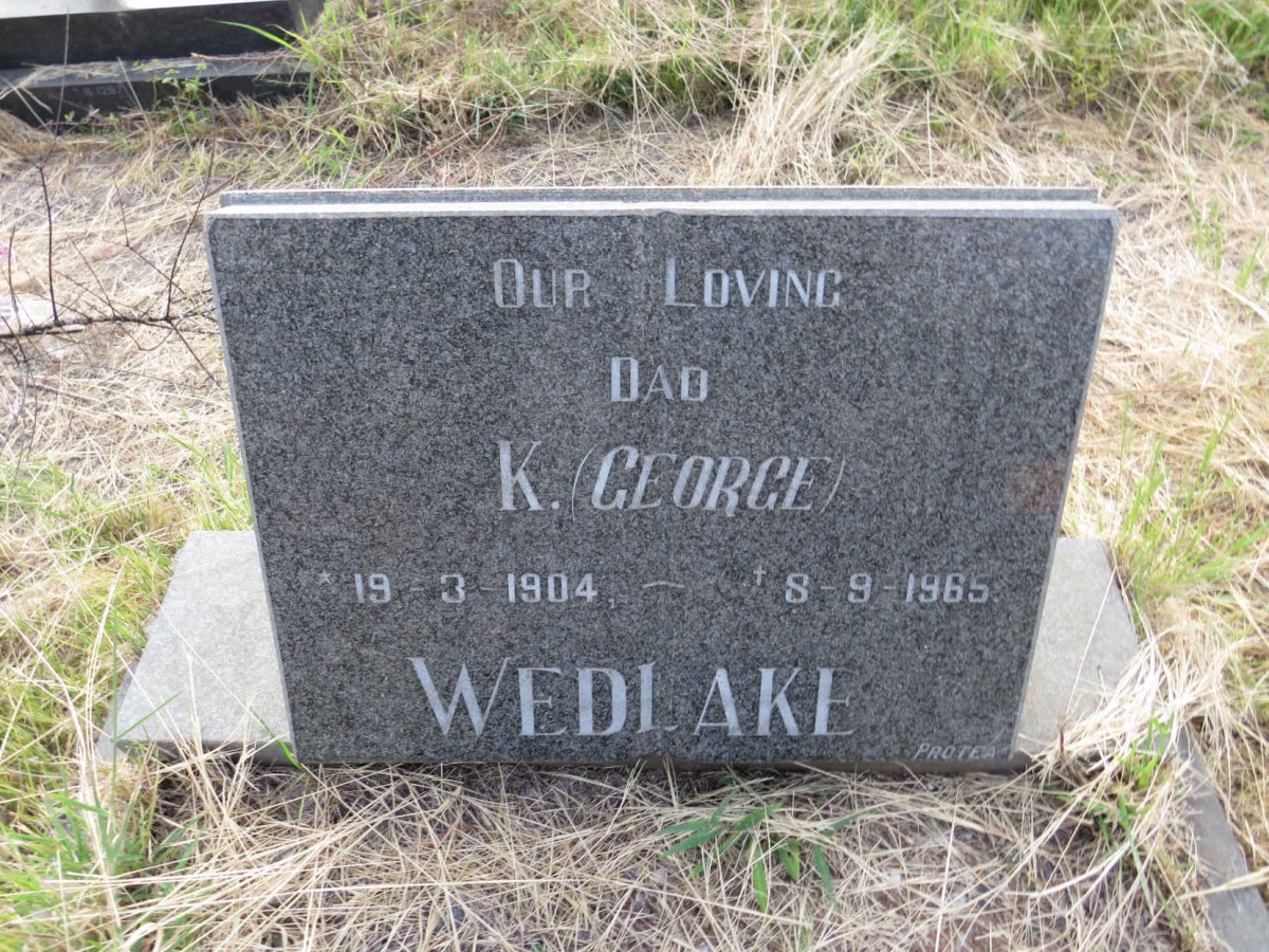 WEDLAKE K. 1904-1965