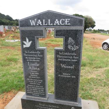 WALLACE Wessel 1974- & Lizelle Alleta 1980-2021