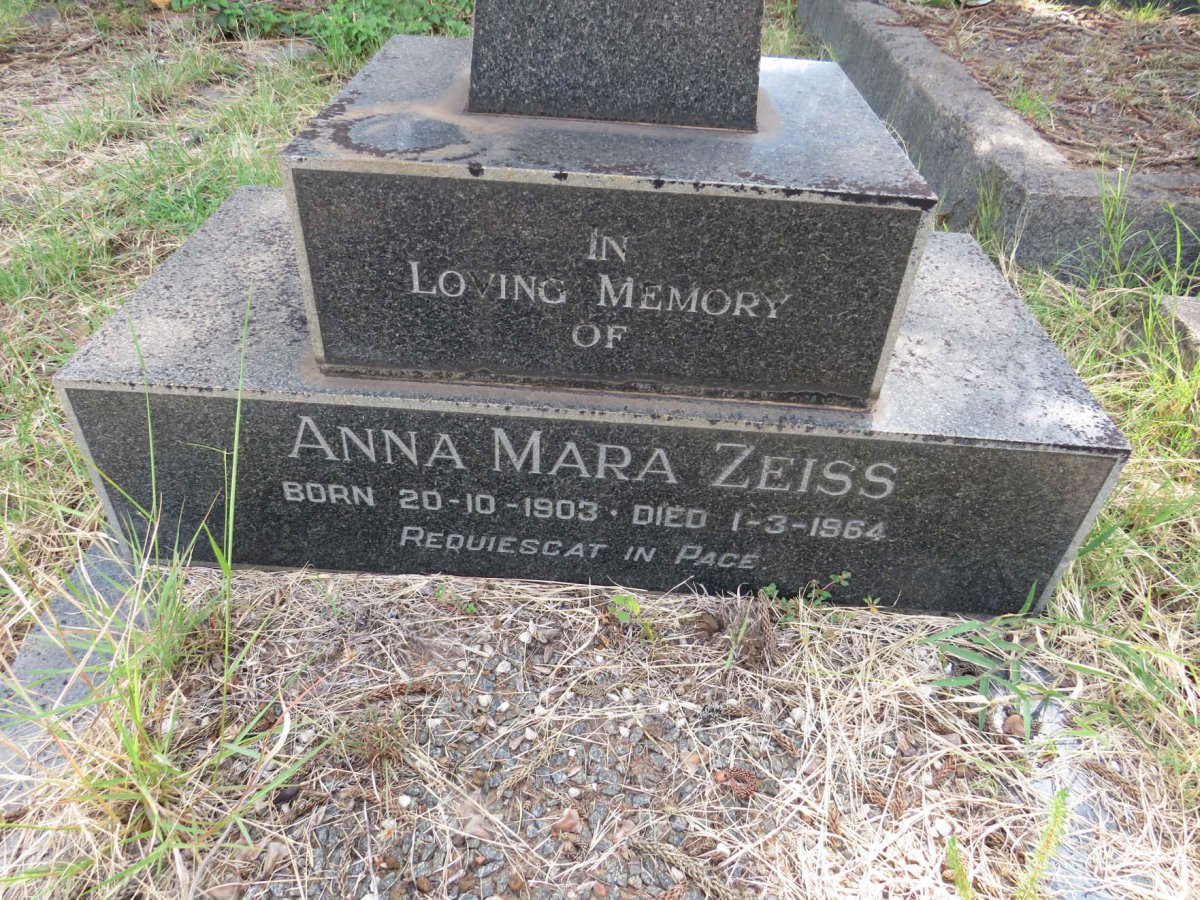 ZEISS Anna Mara 1903-1964