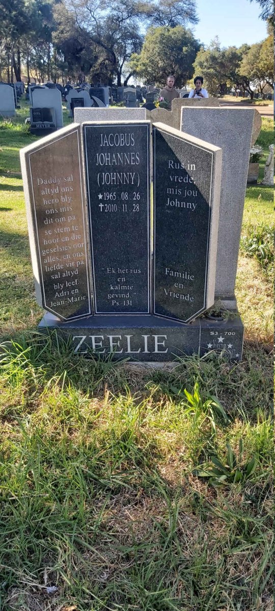 ZEELIE Jacobus Johannes 1965-2010