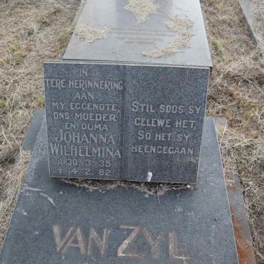 ZYL Johanna Wilhelmina, van 1935-1982