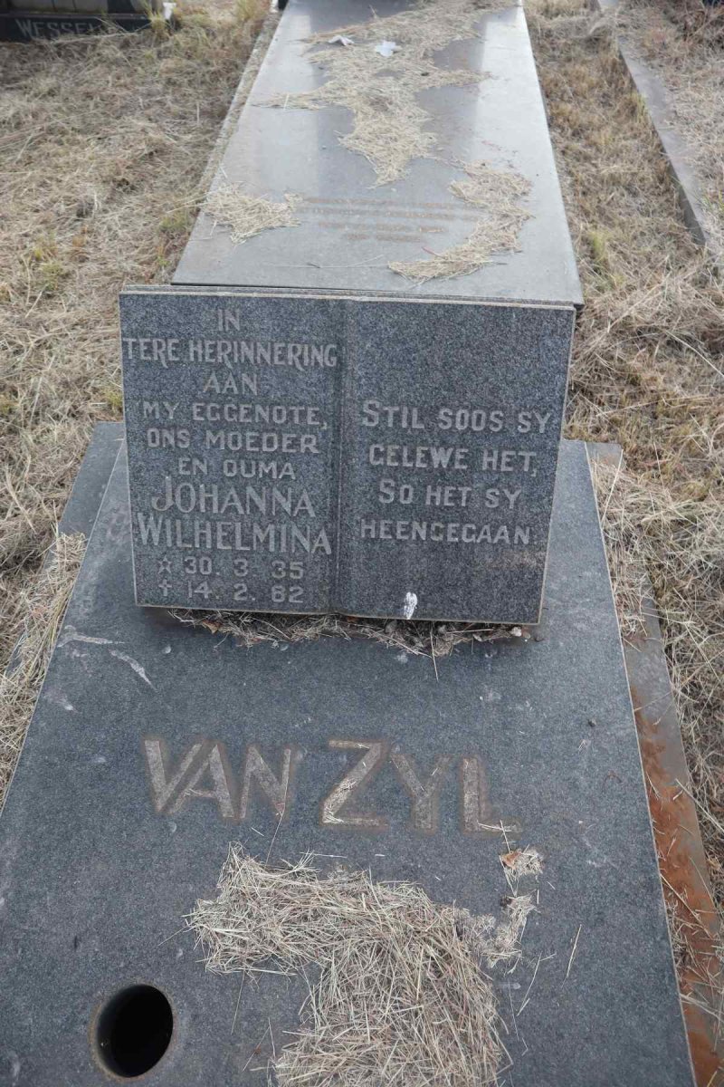ZYL Johanna Wilhelmina, van 1935-1982