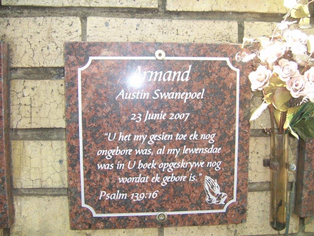 ARMAND Austin Swanepoel -2007