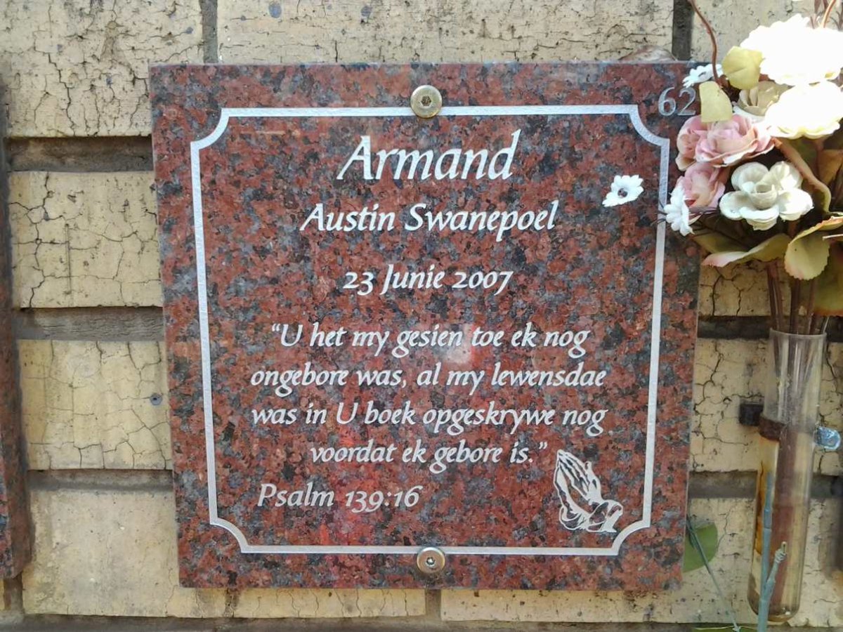 SWANEPOEL Armand Austin 2007
