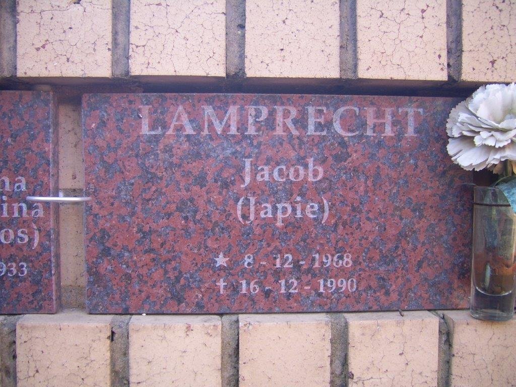 LAMPRECHT Jacob 1968-1990