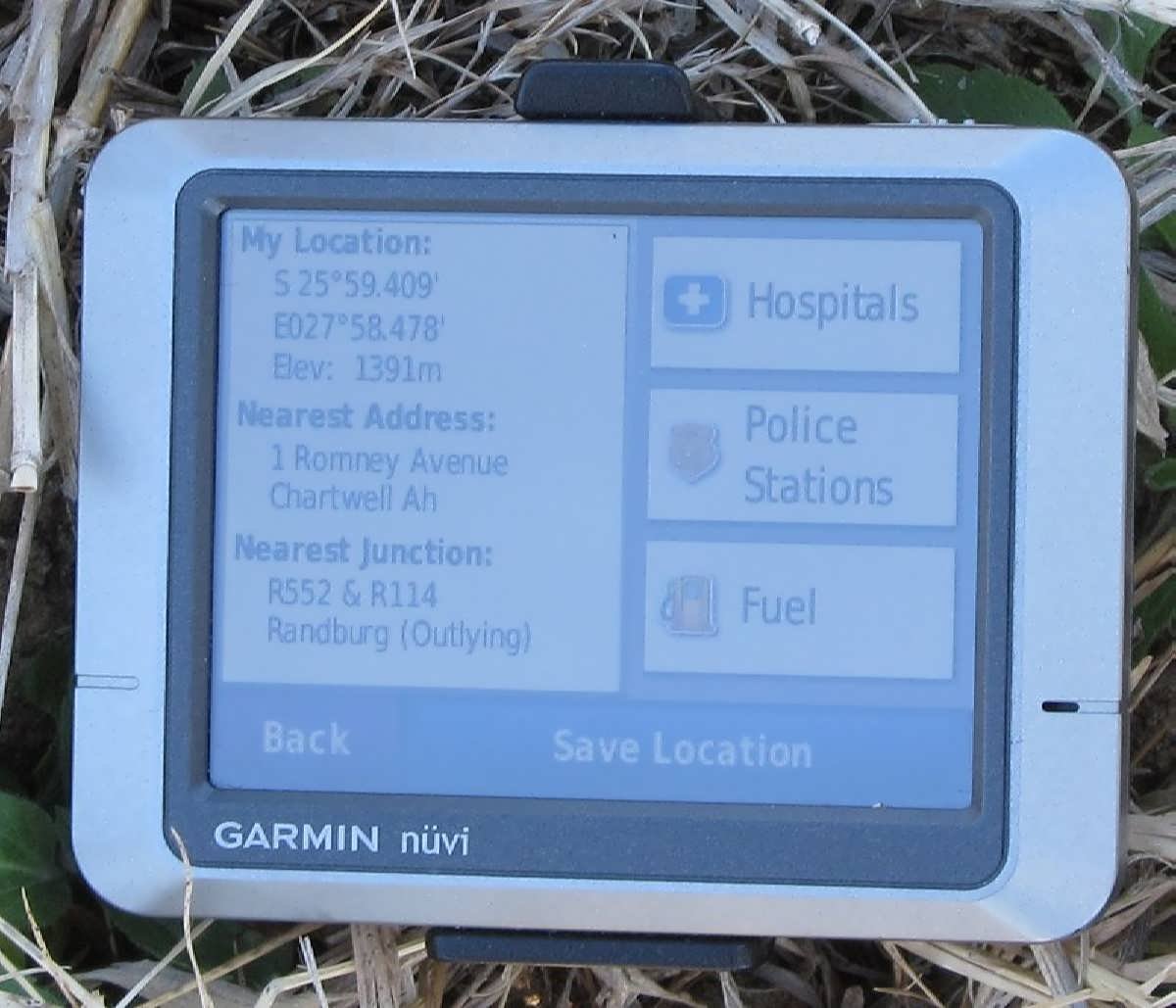 4. GPS position