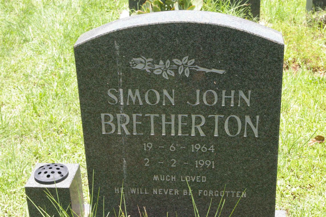 BRETHERTON Simon John 1964-1991