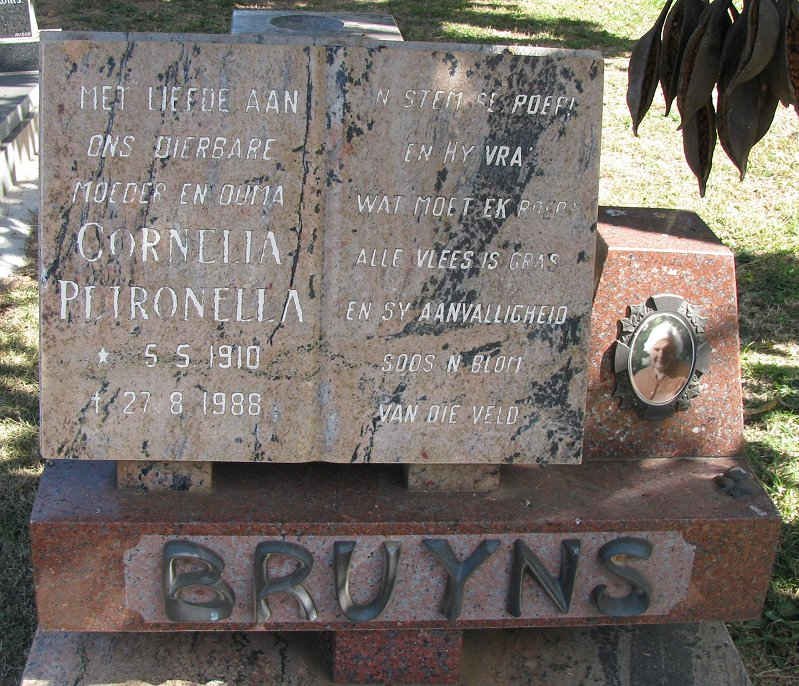 BRUYNS Cornelia Petronella 1910-1988