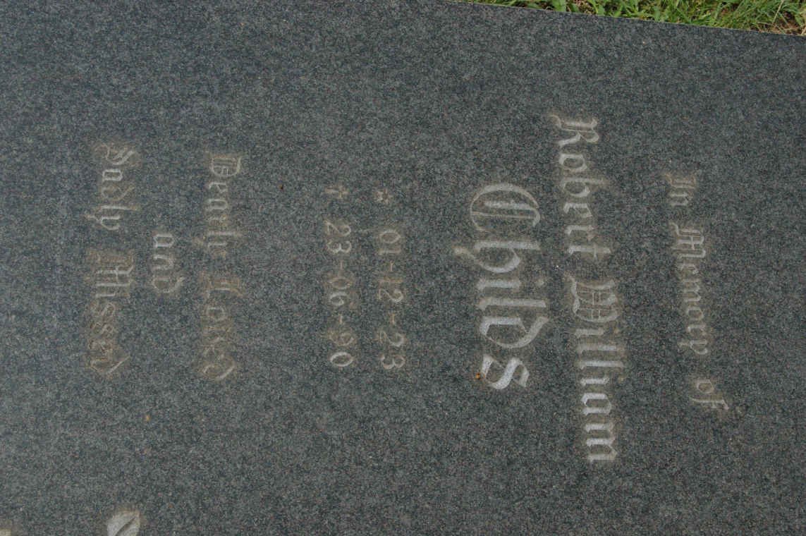 CHILDS Robert Willam 1923-1990