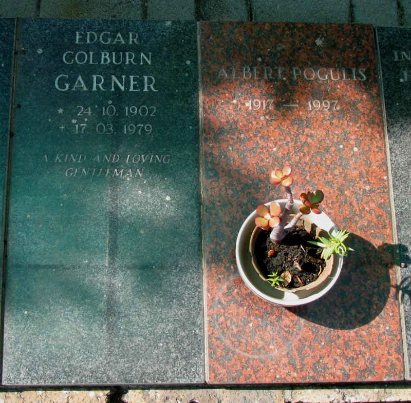 GARNER Edgar Colburn 1902-1979 :: POGULIS Albert 1917-1997