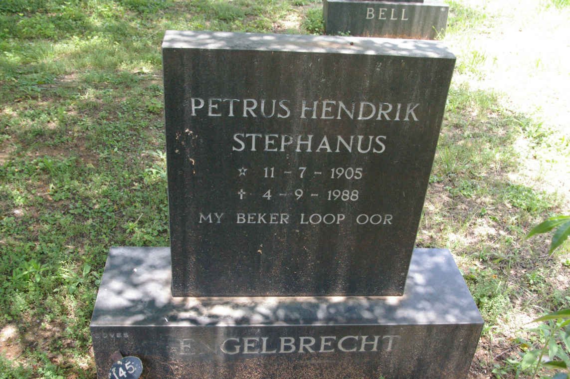 ENGELBRECHT Petrus Hendrik Stephanus 1905-1988