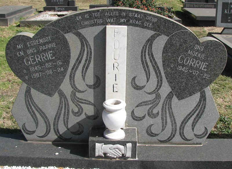 FOURIE Gerrie 1916-1924 :: FOURIE Corrie 1922-