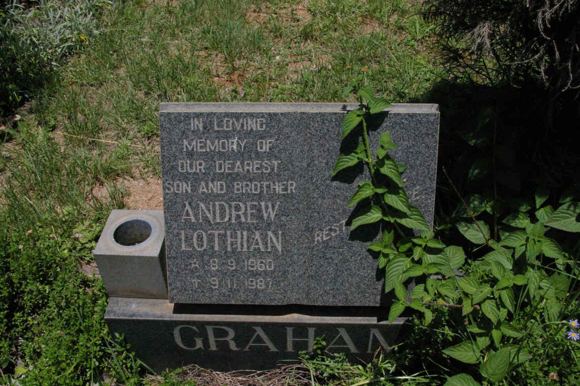 GRAHAM Andrew Lothian 1960-1987