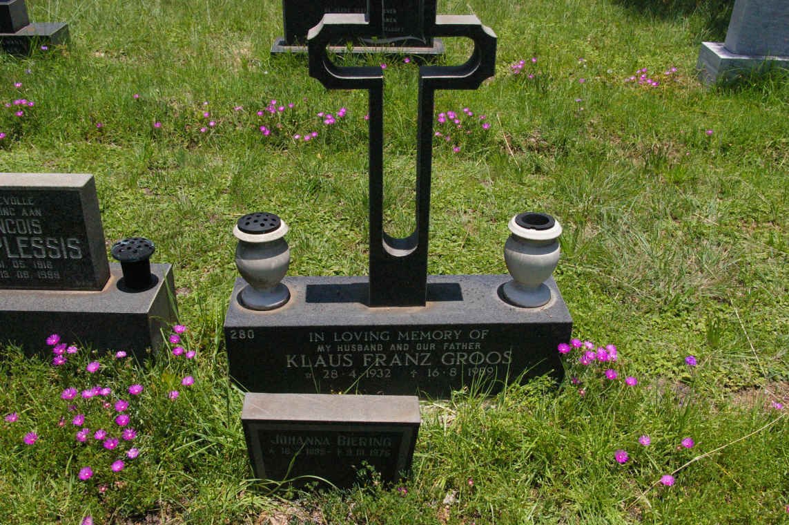 GROOS Klaus Franz 1932-1989