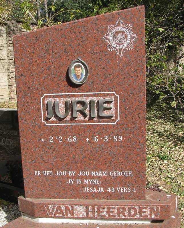HEERDEN Jurie, van 1968-1989