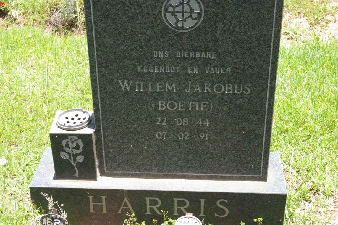 HARRIS Willem Jakobus 1944-1991