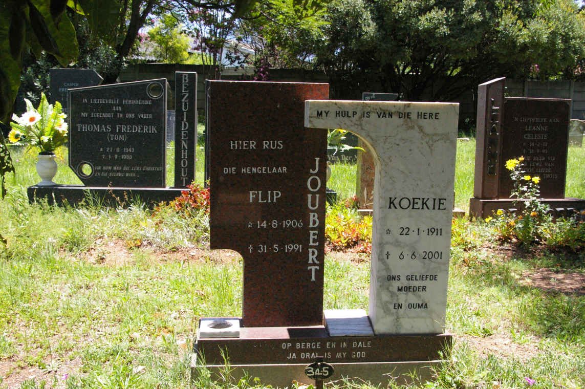 JOUBERT Flip 1906-1991 &amp; Koekie 1911-2001