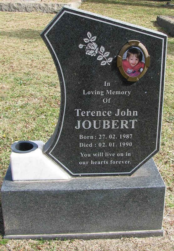 JOUBERT Terence John 1987-1990