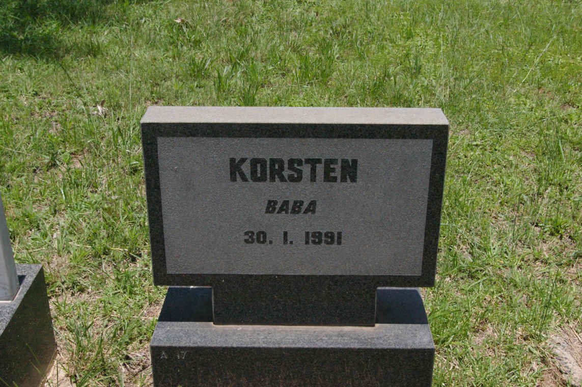 KORSTEN Baba -1991