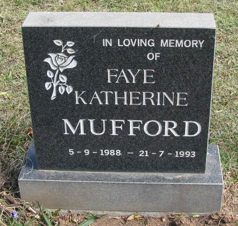 MUFFORD Faye Katherine 1988-1993