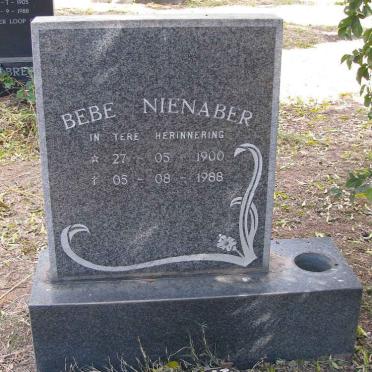 NIENABER Bebe 1900-1988