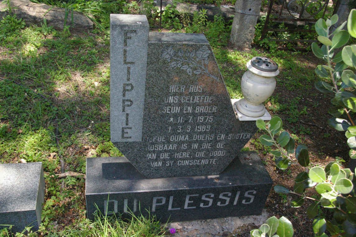 PLESSIS Flippie, du 1975-1989