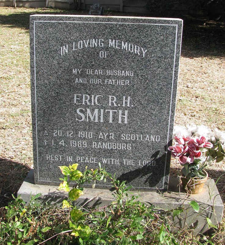 SMITH Eric R.H. 1910-1989