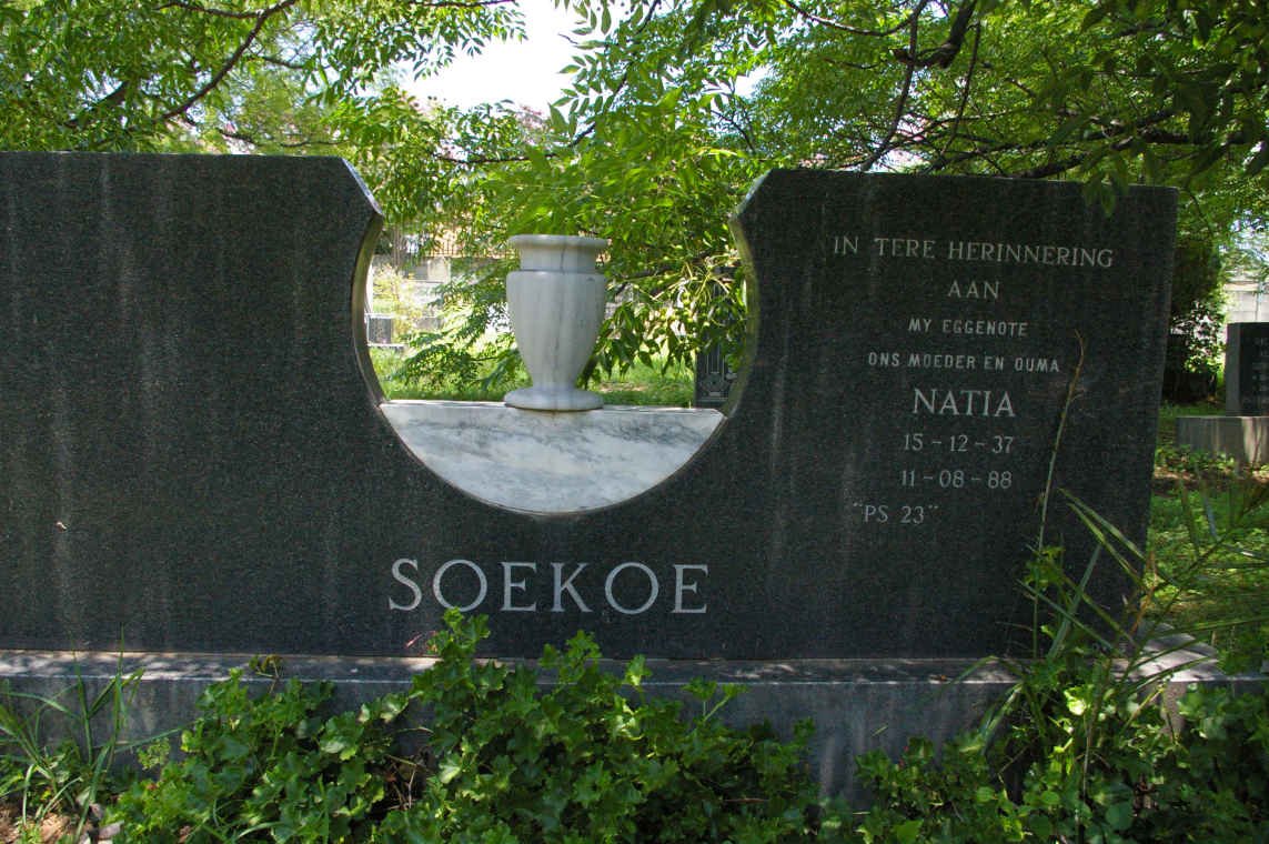 SOEKOE Natia 1937-1988